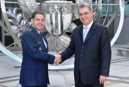Maj. Gen. Horner and Georgia Minister of Health reaffirm biosafety and biosecurity efforts